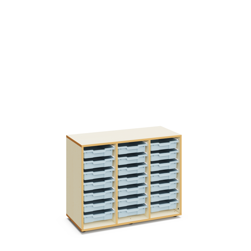 Materialcontainer Grace flache Boxen