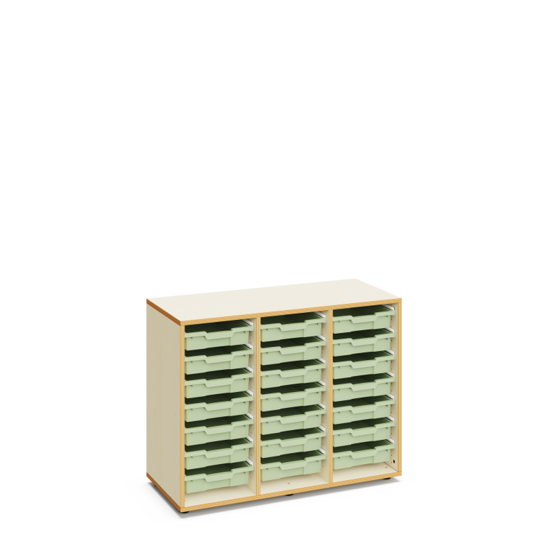 Materialcontainer Grace flache Boxen