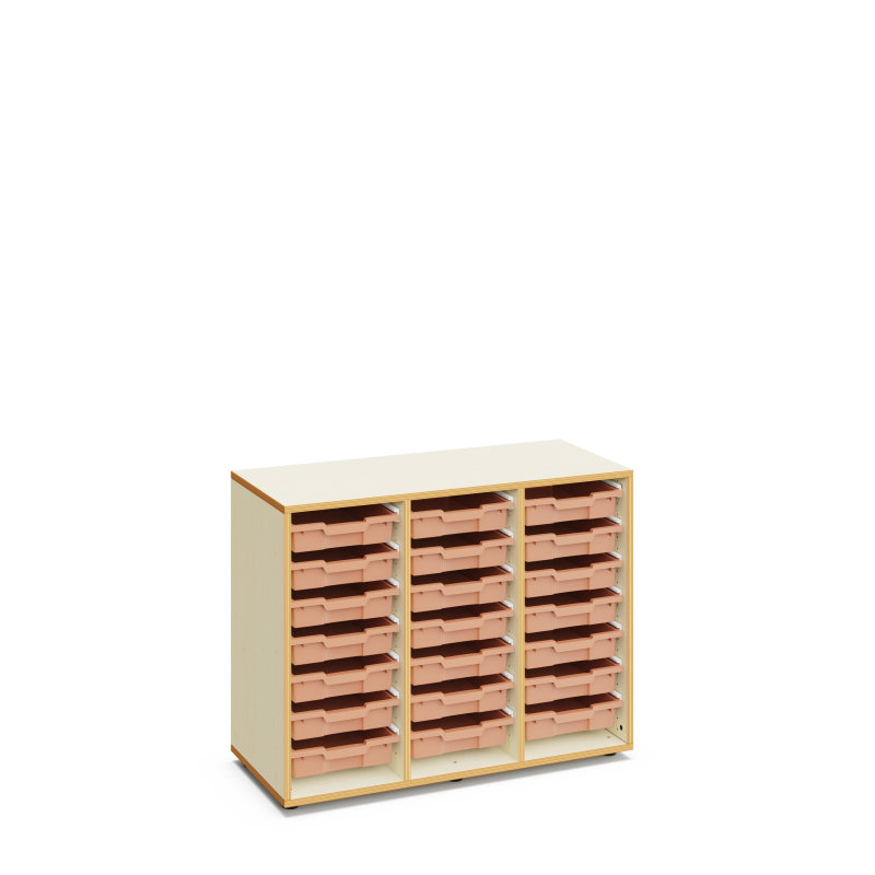 Materialcontainer Grace flache Boxen