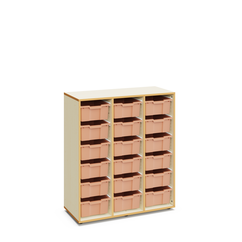 Materialschrank Sophie hohe Boxen