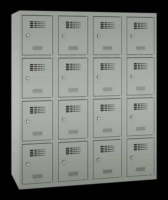 niedriger Fächerschrank