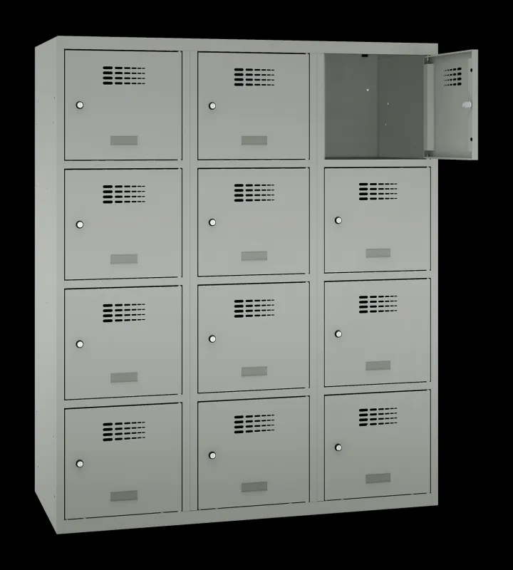 niedriger Fächerschrank