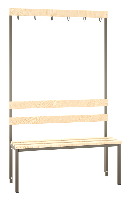 Garderobenbank einseitig