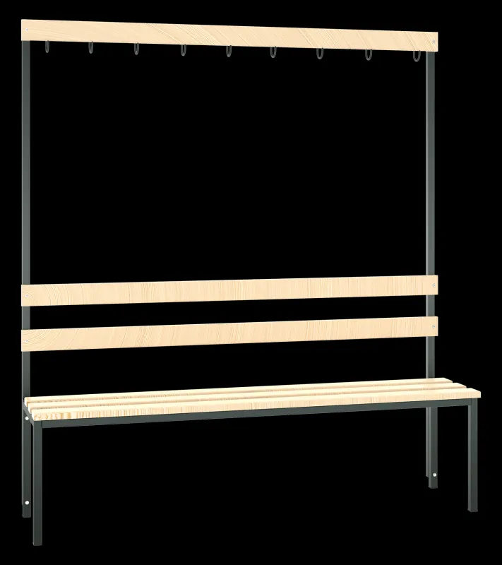 Garderobenbank einseitig