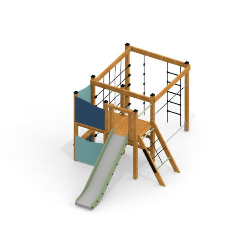 Spielkombination kleiner Dschungel für Spielplatz und Kindergarten