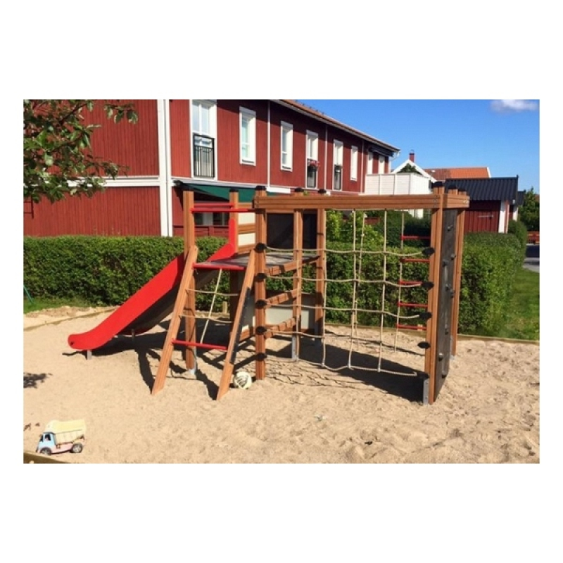 Spielkombination Kletterkiosk für Spielplatz und Kindergarten