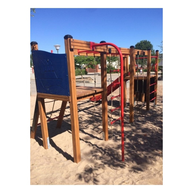 Kletteranlage Ferienschiff für Spielplatz und Kindergarten