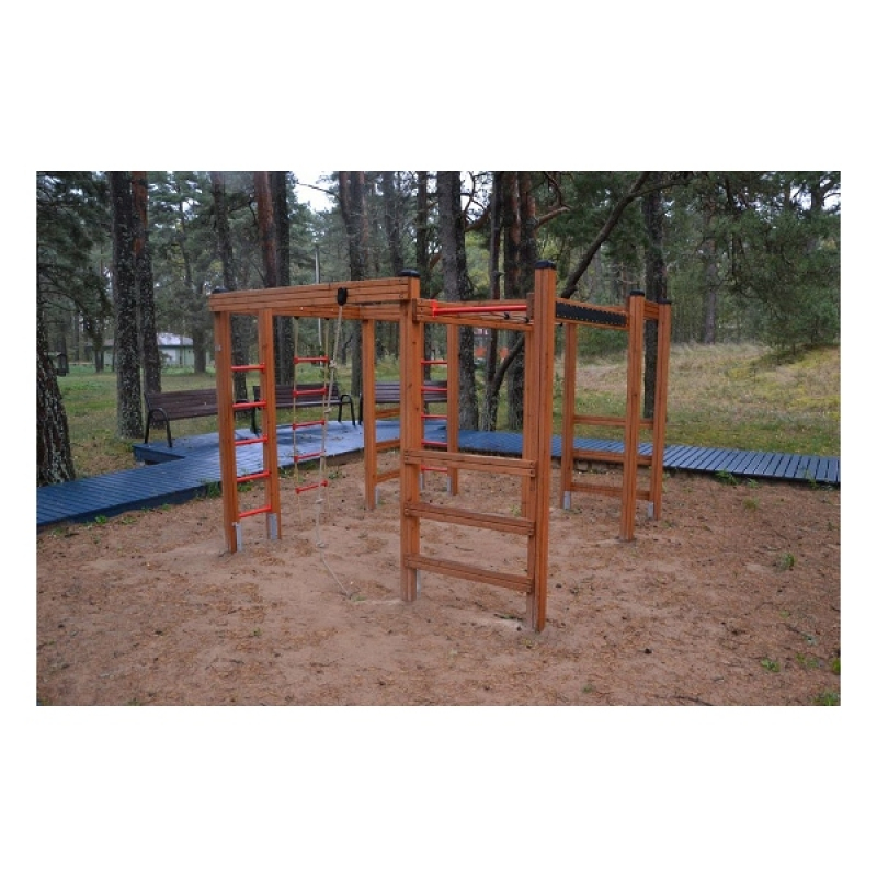 Spielkombination Schimpanse für Spielplatz und Kindergarten