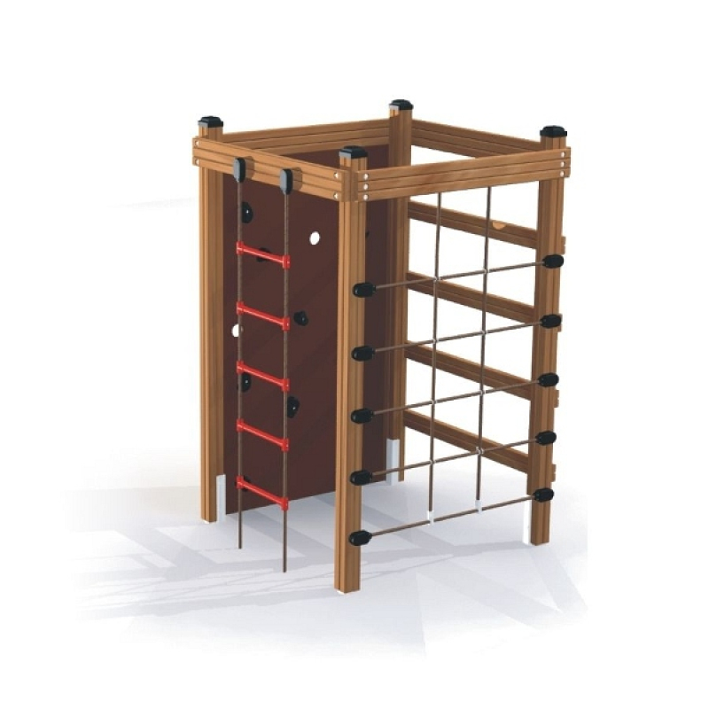 Klettergerüst Kletterkiosk 2 für Spielplatz und Kindergarten