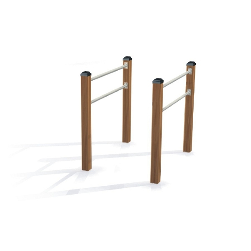 Outdoor Fitnessgerät: Gymnastikstangen, Parallel Bar, Dehnen