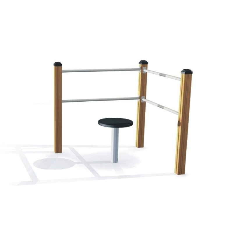 Outdoor Fitnessgerät: Twist & Sit, Dehnen, Drehen