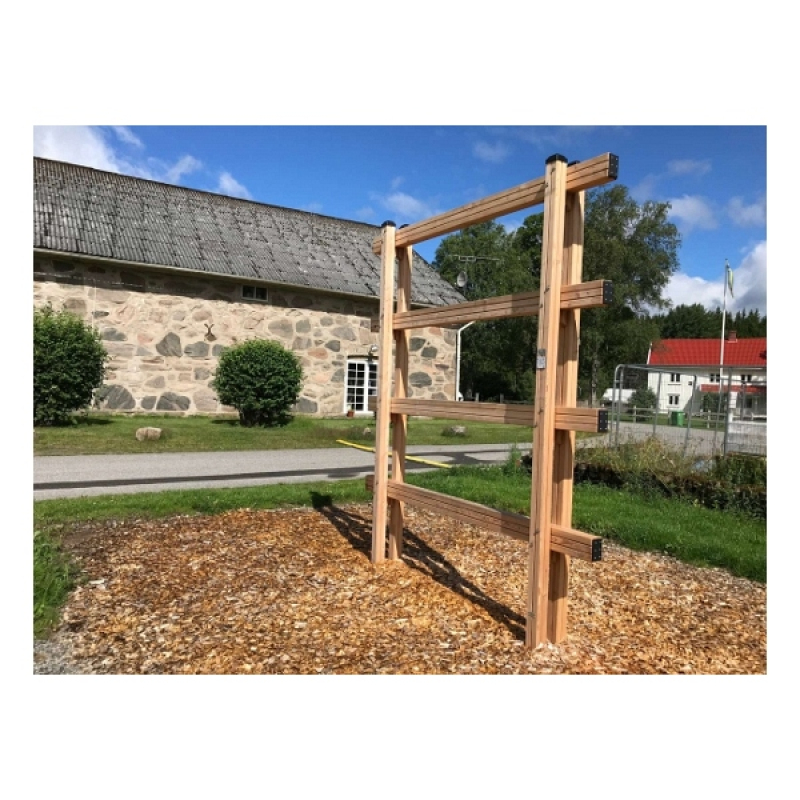 Outdoor Fitnessgerät: Große Hürdenleiter, Klettern