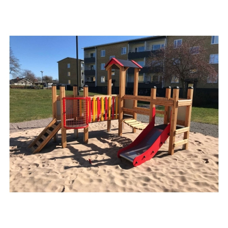 Spielanlage Kastell für Spielplatz und Kindergarten