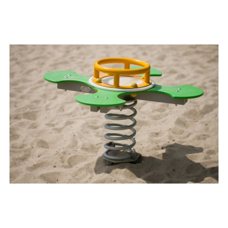 Federwippe Klee für Spielplatz und Kindergarten