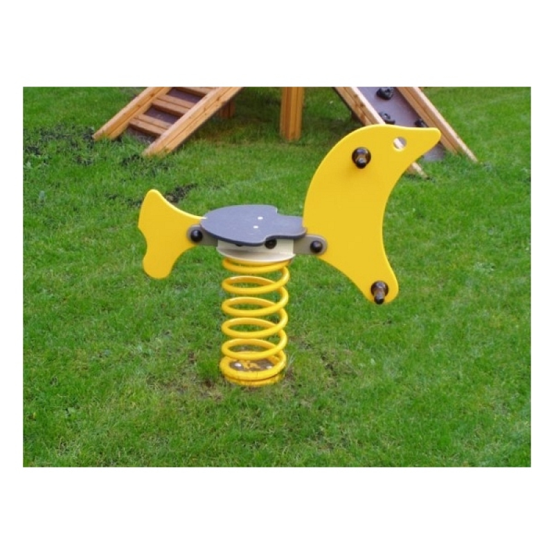 Federwippe Seehund 2 für Spielplatz und Kindergarten