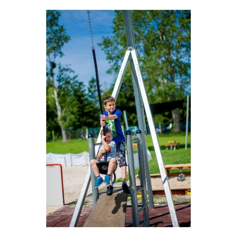 Seilbahn aus Metal für den Spielplatz