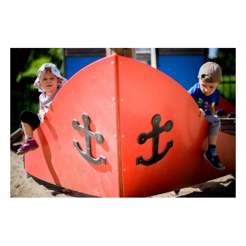 Kleines Schiff II für Spielplatz und Kindergarten