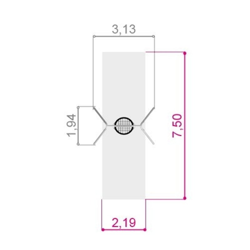 Nestschaukel 90 cm Metall für Spielplatz und Kindergarten