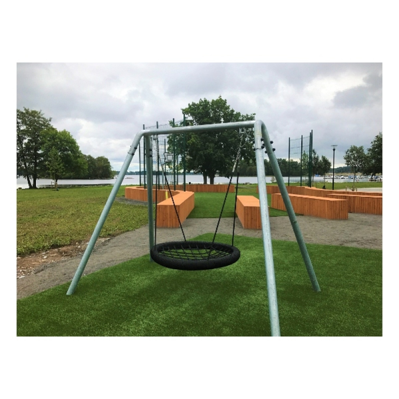 Nestschaukel 90 cm Metall für Spielplatz und Kindergarten