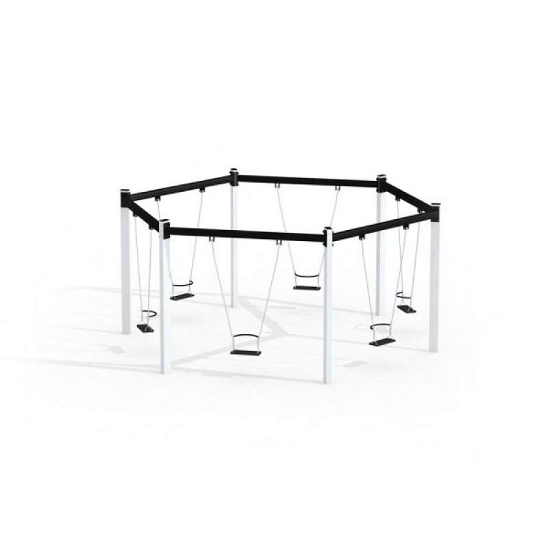 Hexagon Schaukel für Spielplatz und Kindergarten