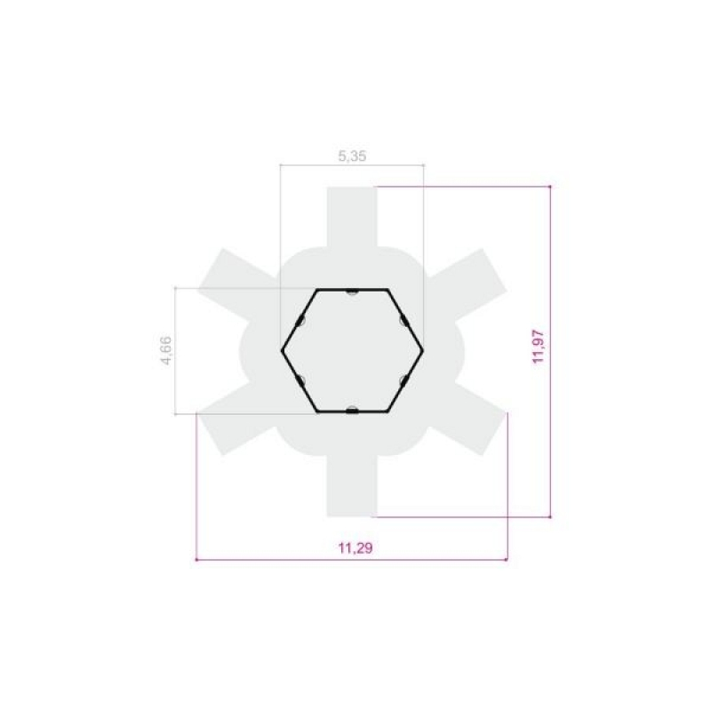 Hexagon Schaukel für Spielplatz und Kindergarten
