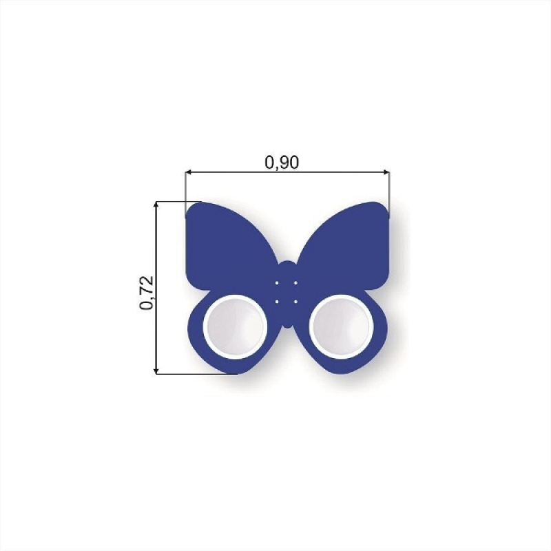 Matschtisch Schmetterling mit Becken für Spielplatz und Kindergarten