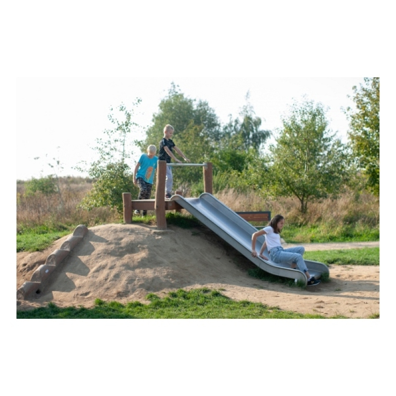 Hangrutsche breit h150 für Spielplatz und Kindergarten