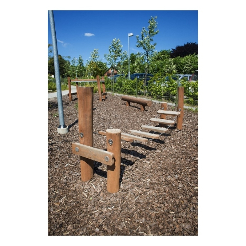 Balancierbrücke Sintra für Spielplatz und Kindergarten