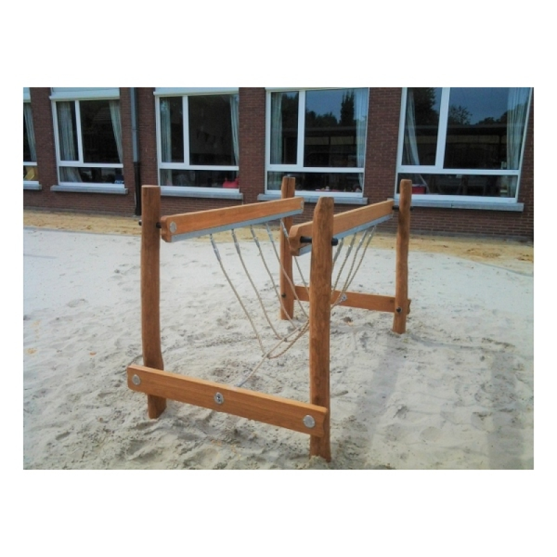 Kleine Hängebrücke Kongo für Spielplatz und Kindergarten