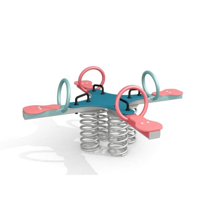 Federwippe Alien für Spielplatz und Kindergarten