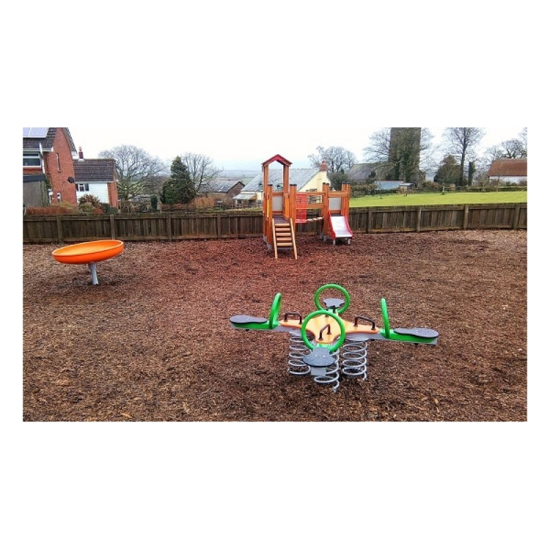 Federwippe Alien für Spielplatz und Kindergarten