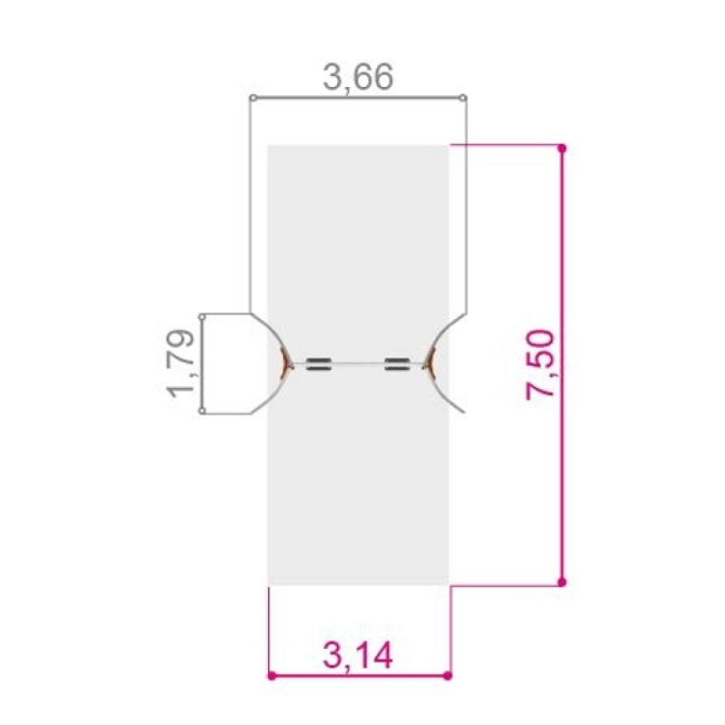 Brettschaukel Doppelschaukel Metall Solaris für den Spielplatz