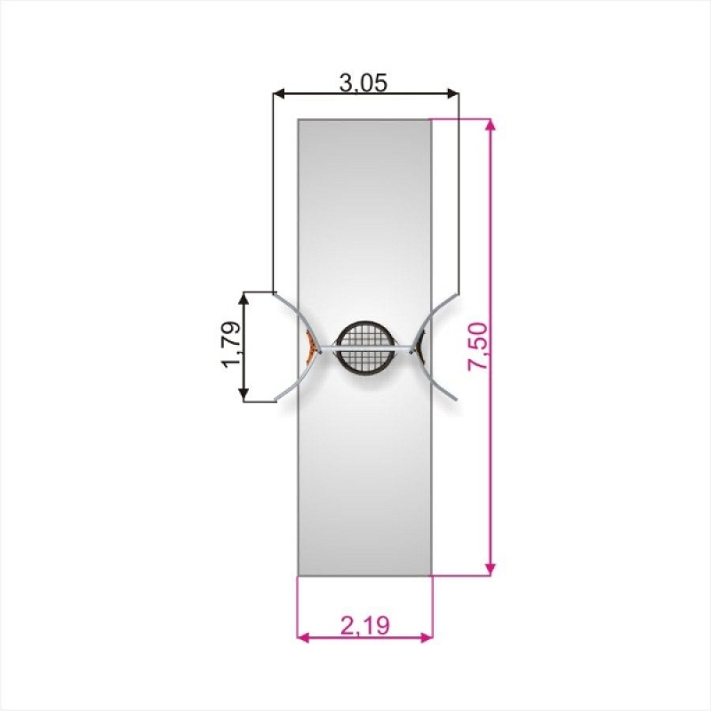 Nestschaukel 90 cm Metall Solaris für Spielplatz und Kindergarten