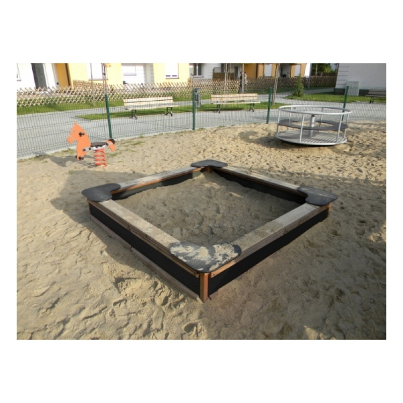 Sandkasten Natur für Spielplatz und Kindergarten