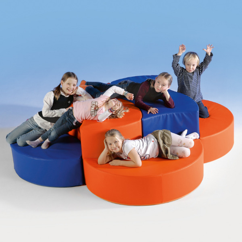 Swing-it Sit Kuschelberg, Wellensitzelemente-Set für Kindergarten und Kita