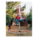 Große Kletterpyramide Kletterkarussell Seilkletterturm, Hally Gally