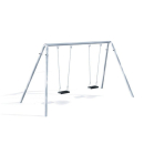 Brettschaukel Doppelschaukel Metall für Spielplatz und Kindergarten