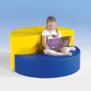 Halbrundelement Swing-it Sit, Wellensitzelemente für Kindergarten und Kita