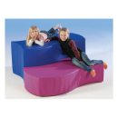 Zweierelement Swing-it Sit, Wellensitzelemente für Kindergarten und Kita