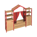 Regalsystem, Raumteiler Rom für Kindergarten, Benneckenstein